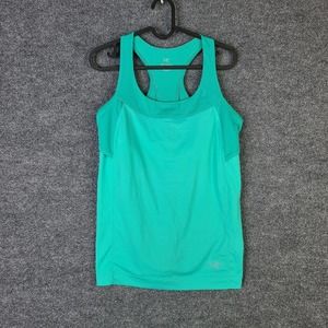 Arc'Teryx Sports Tank Top Size M Turquoise Padded Racer Back Active Hiking